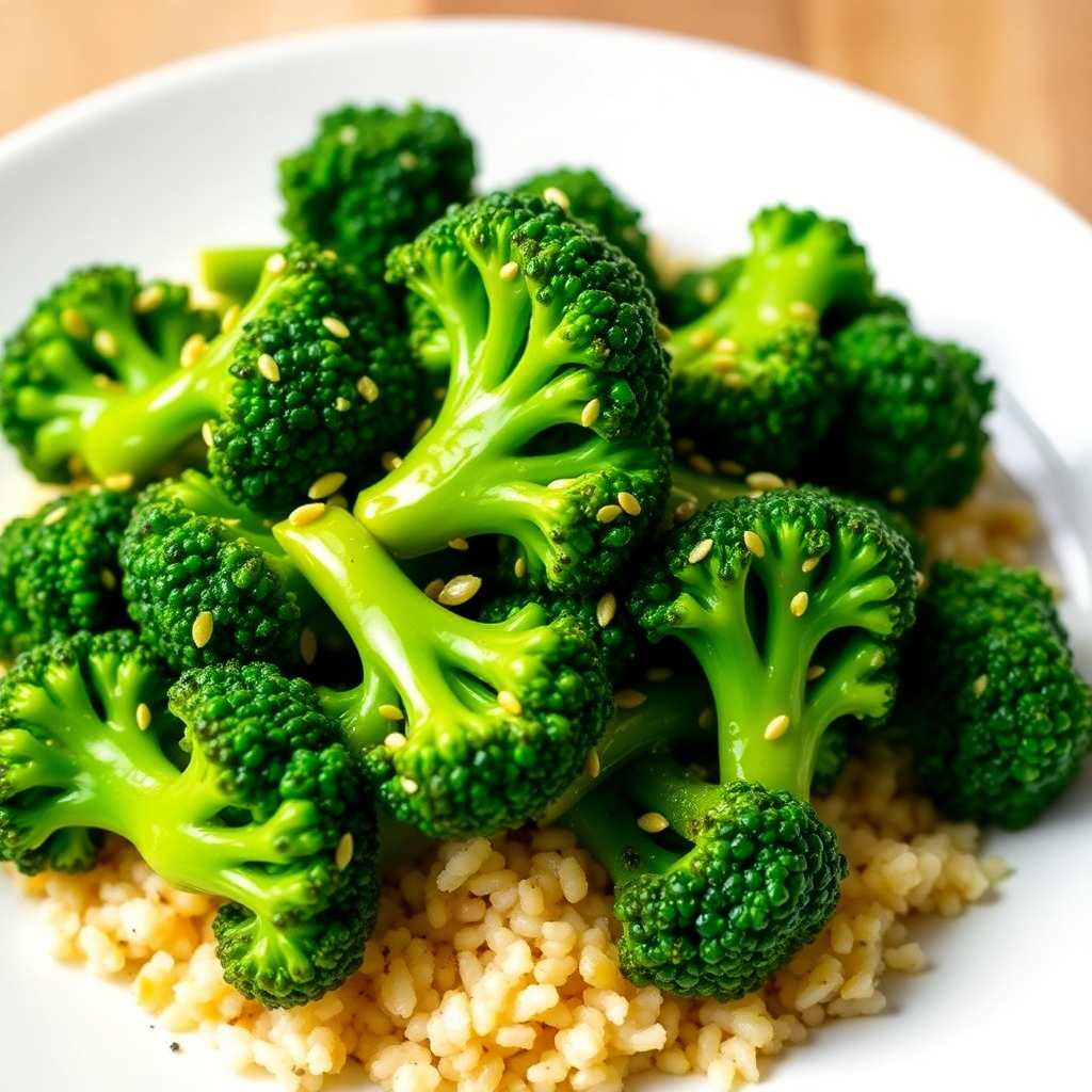 Garlic Lemon Broccoli Stir-Fry