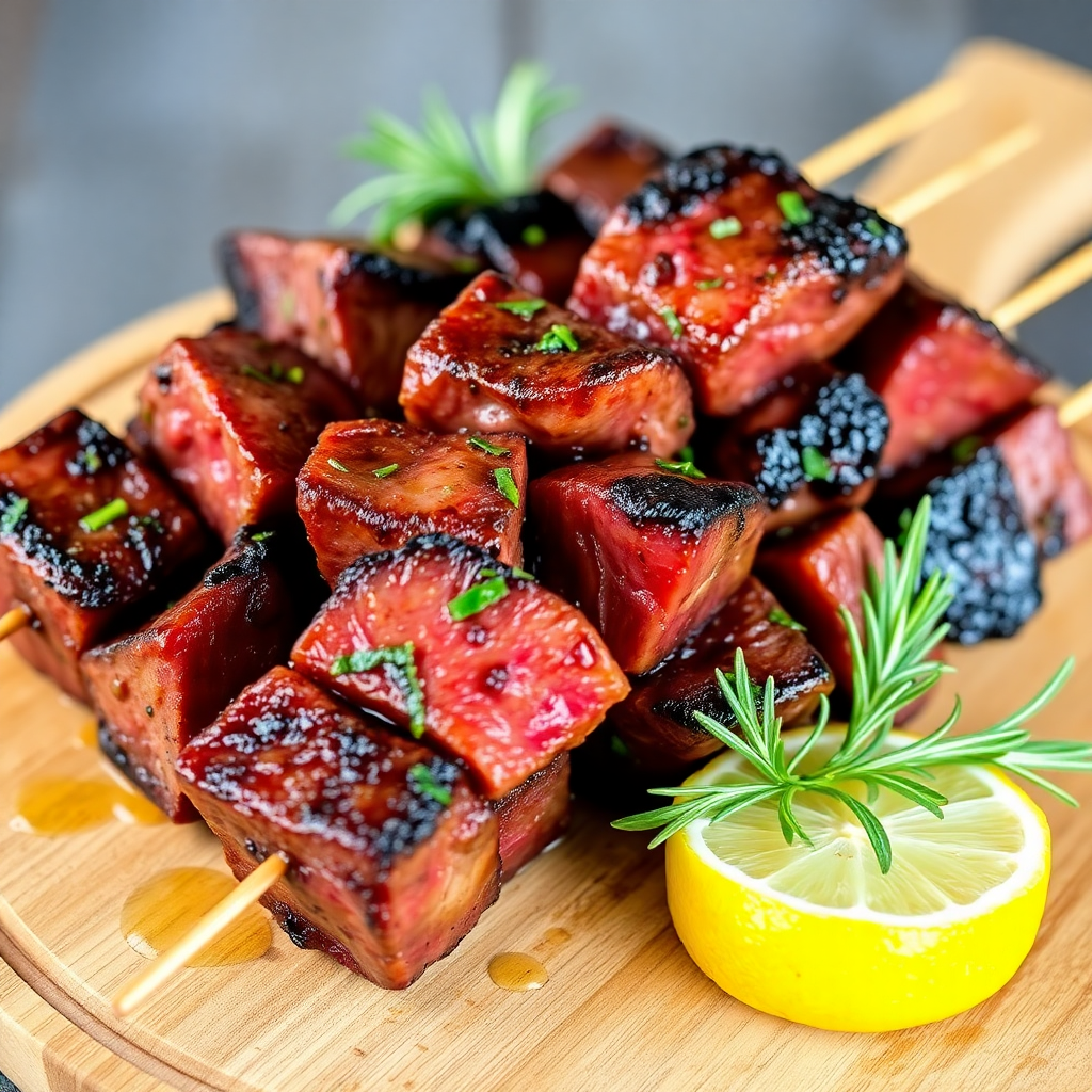 Buttera-Style Tuscan Beef Skewers