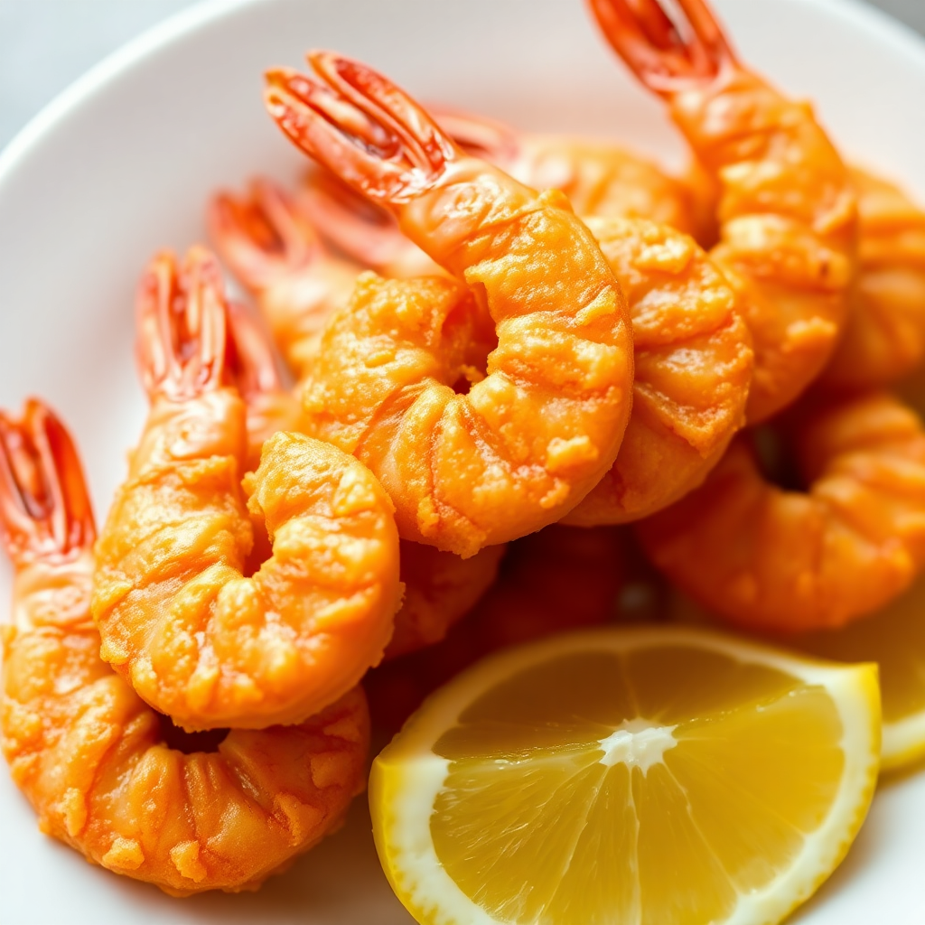Deep Fried Crispy Shrimp