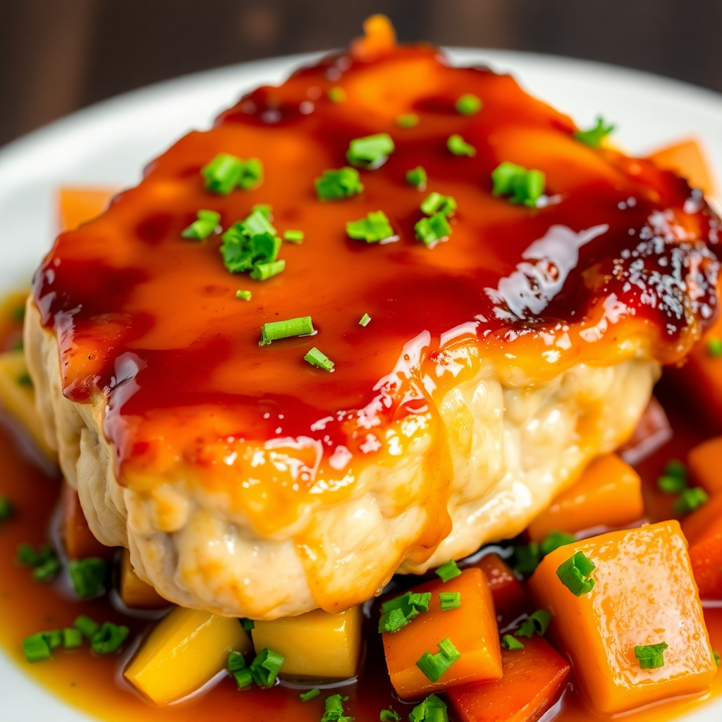 Honey Garlic Glazed Pork Chop