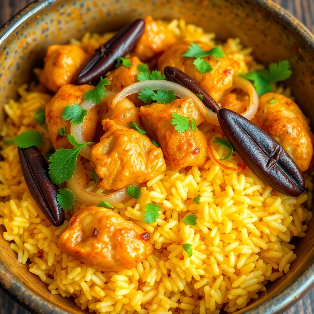 Classic Chicken Biryani for One