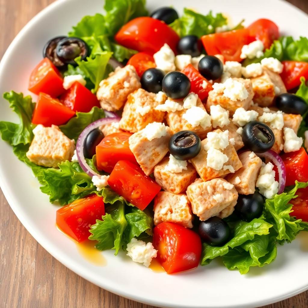 Mediterranean Tuna Salad