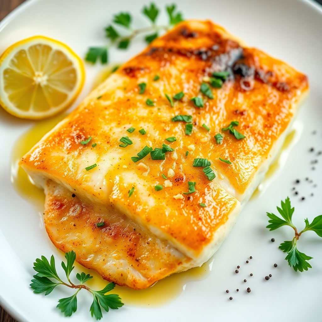 Lemon Herb Pan-Seared Fish