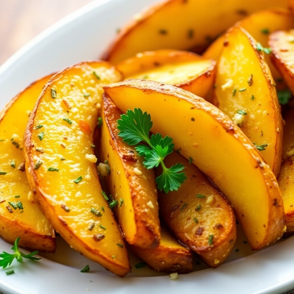 Herbed Garlic Roasted Potatoes