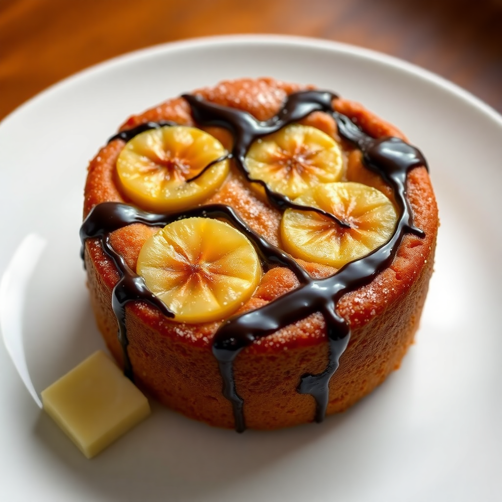 Chocolate Banana Butter Cake