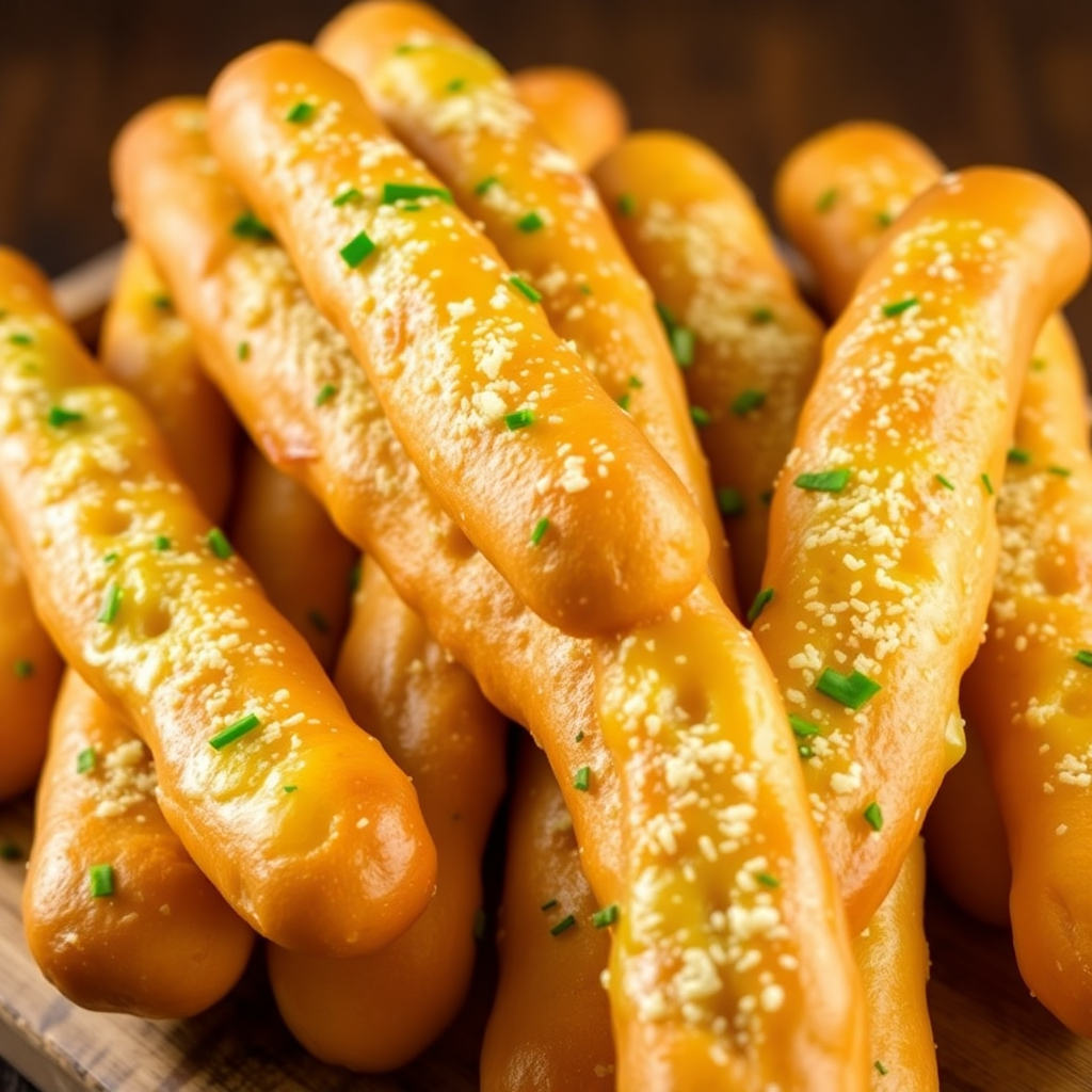 Garlic Parmesan Breadsticks
