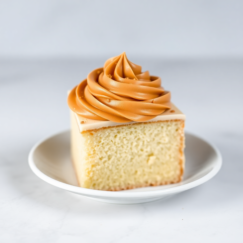 Vanilla Cake with Lotus Biscoff Buttercream