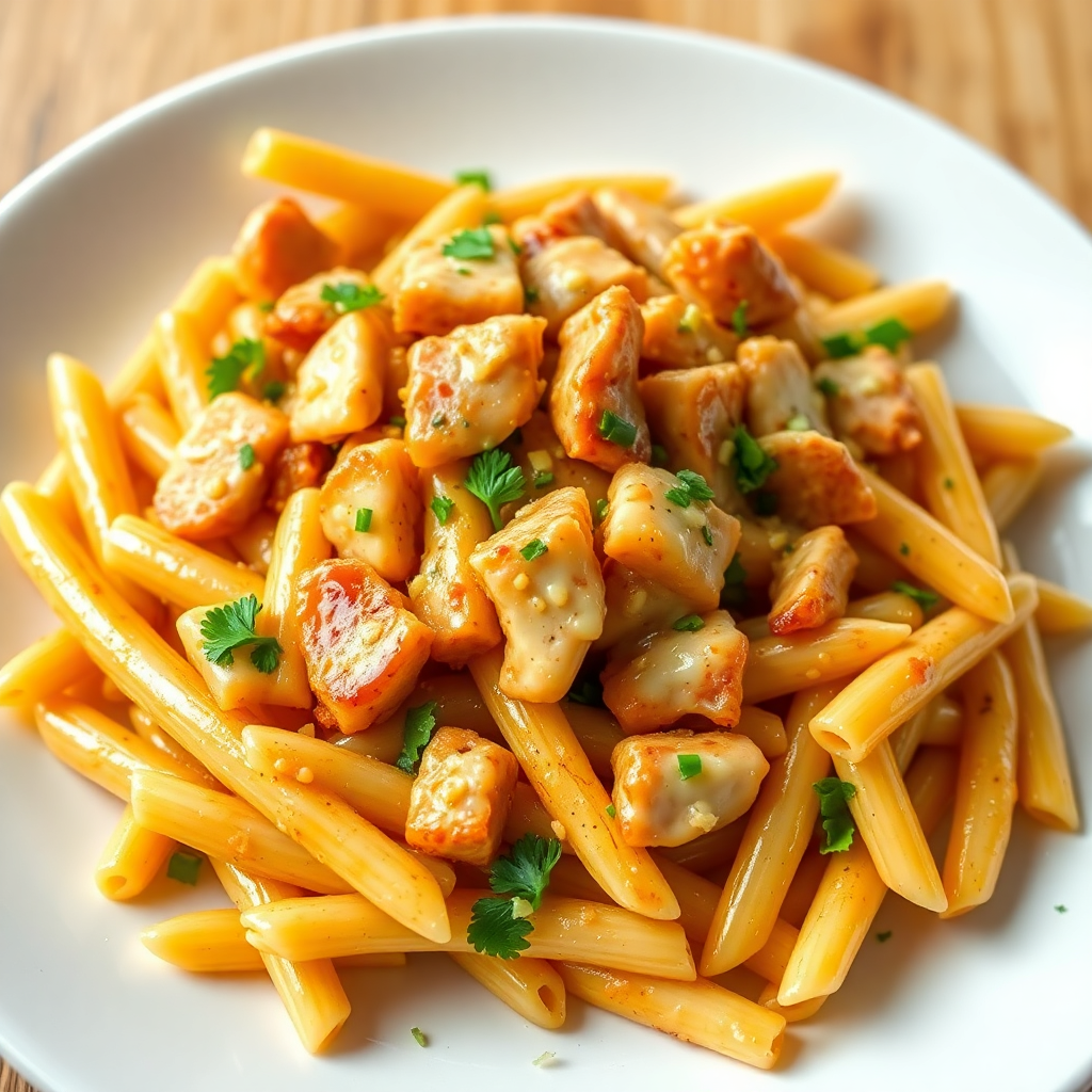 Cheesy Tuna Pasta Stir-Fry