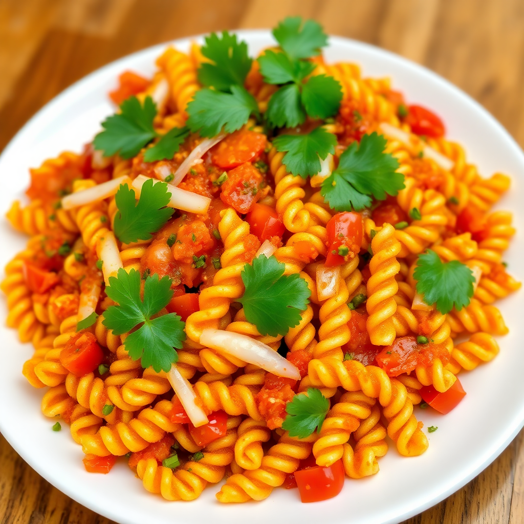 Spicy Indian Masala Pasta