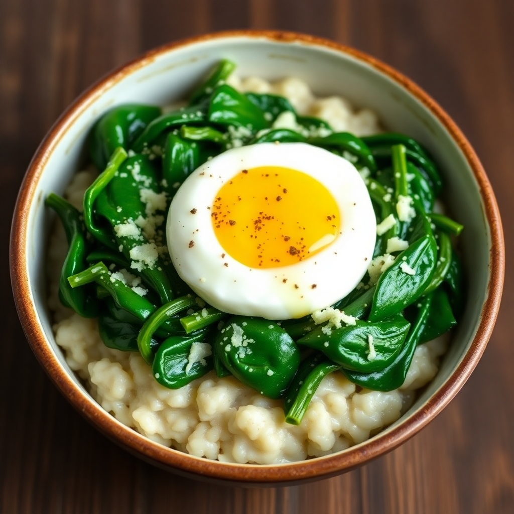 Savory Oatmeal Power Bowl