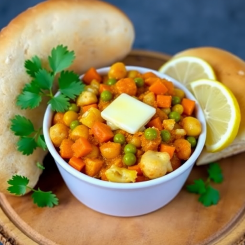Buttery Pav Bhaji