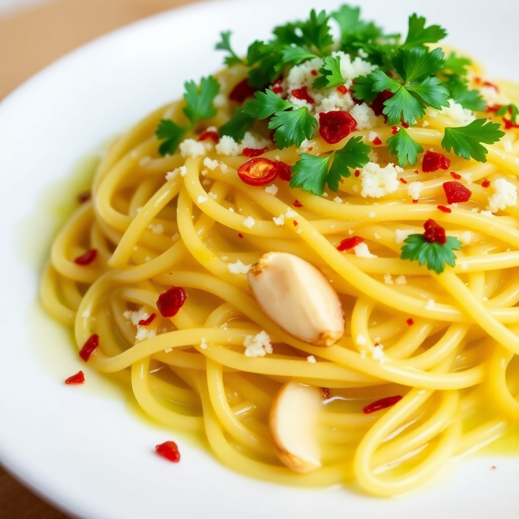 Classic Spaghetti Aglio e Olio