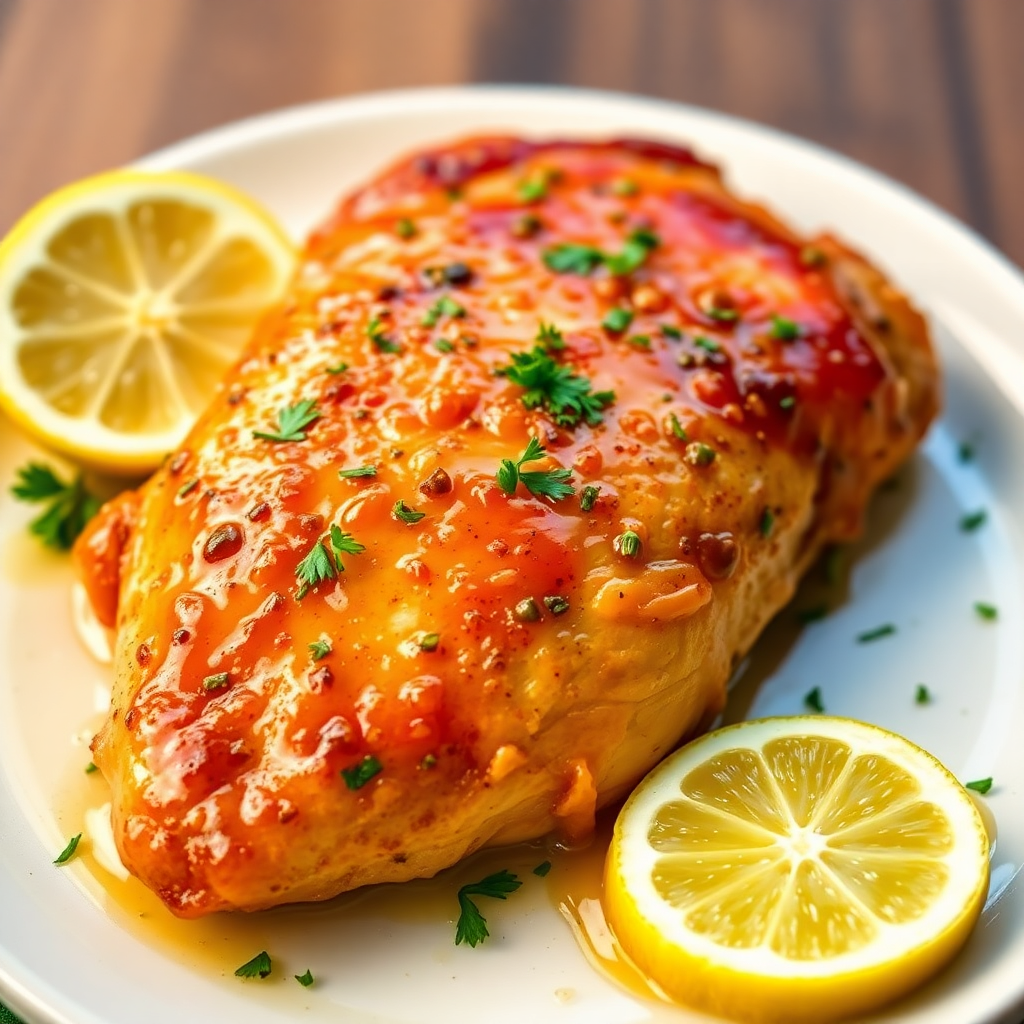 Lemon Herb Garlic Chicken Breast