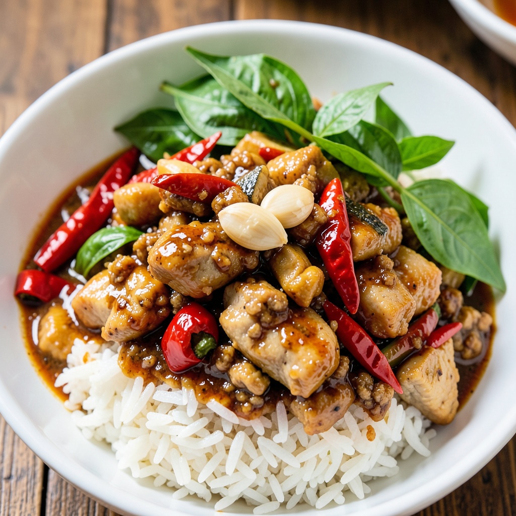 Thai Basil Chicken (Pad Krapow Gai)