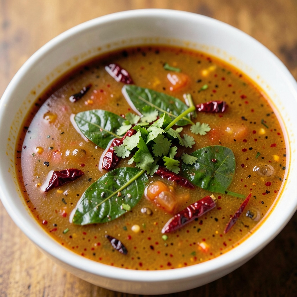 Classic South Indian Tomato Rasam