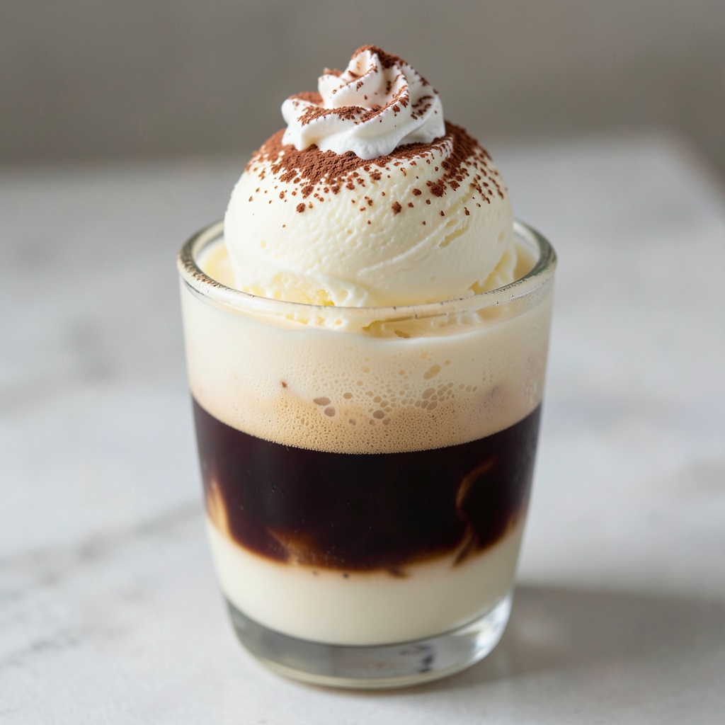 Iced Vanilla Coffee Float
