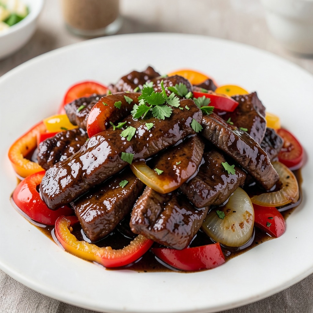 Coffee-Infused Beef Stir-Fry