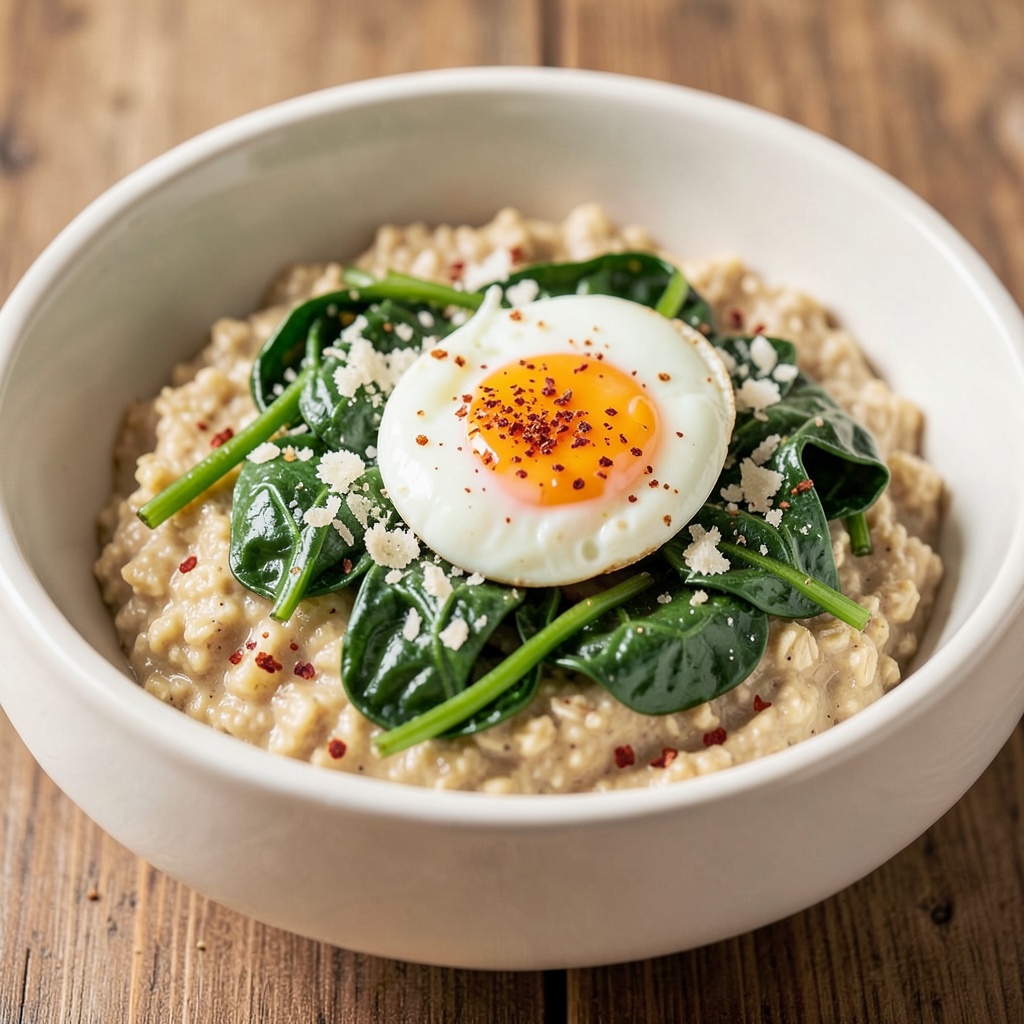 Savory Oatmeal Power Bowl