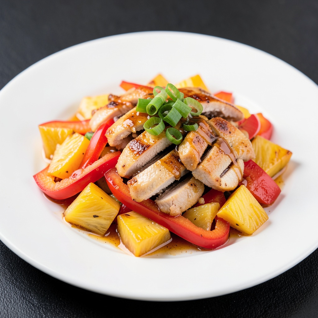 Spicy Pineapple Chicken Stir-Fry