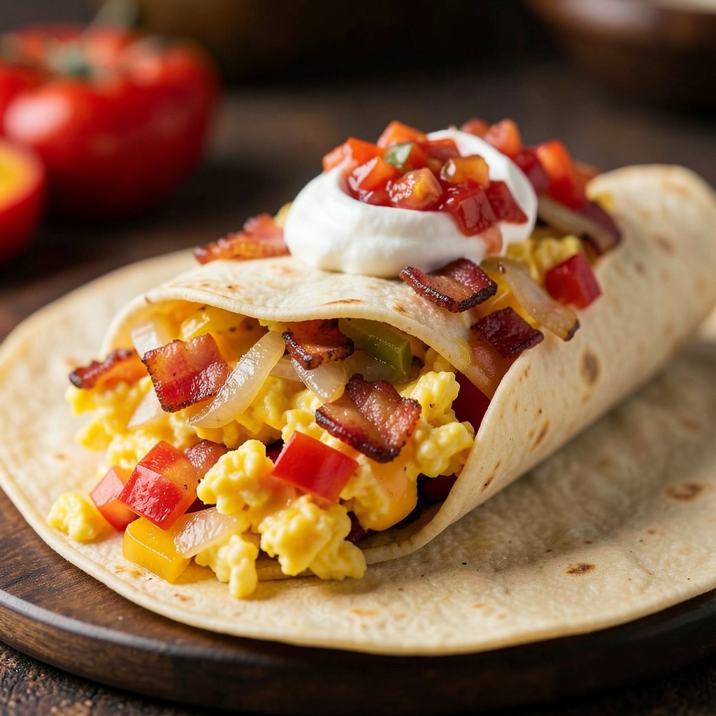 Shadow’s Early Sunrise Breakfast Burrito