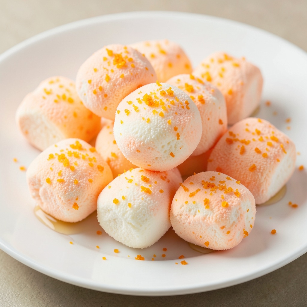 Healthy Orange Zest Marshmallows