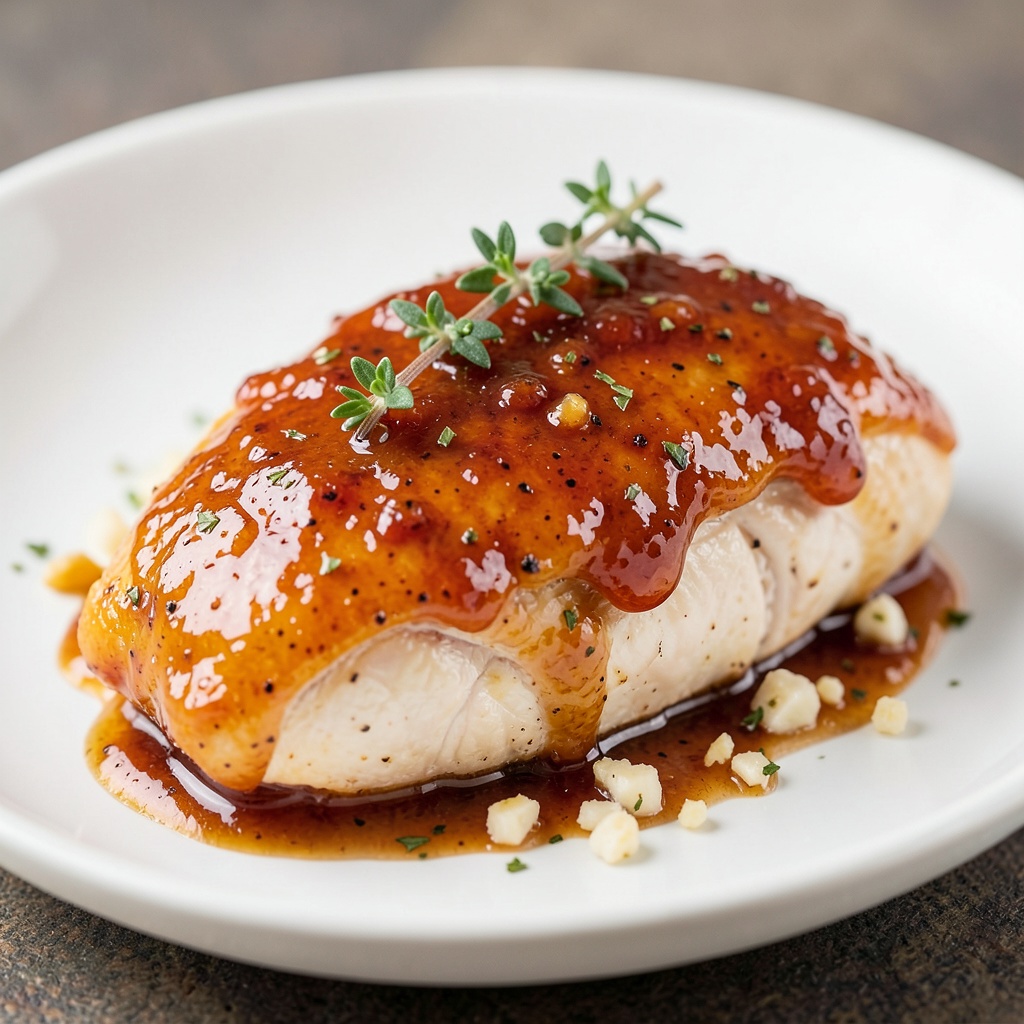 Sweet and Savory Jam-Glazed Chicken