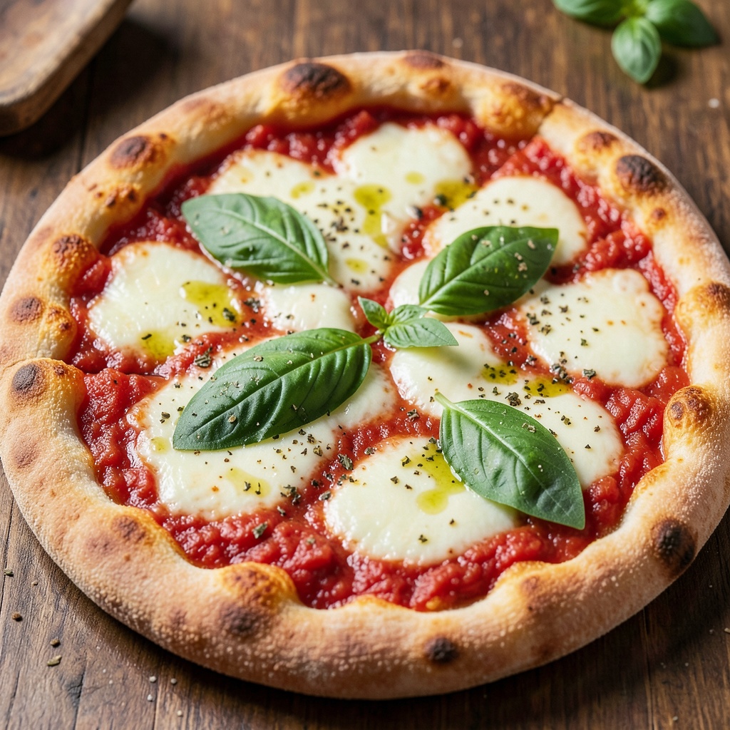 Classic Margherita Italian Pizza
