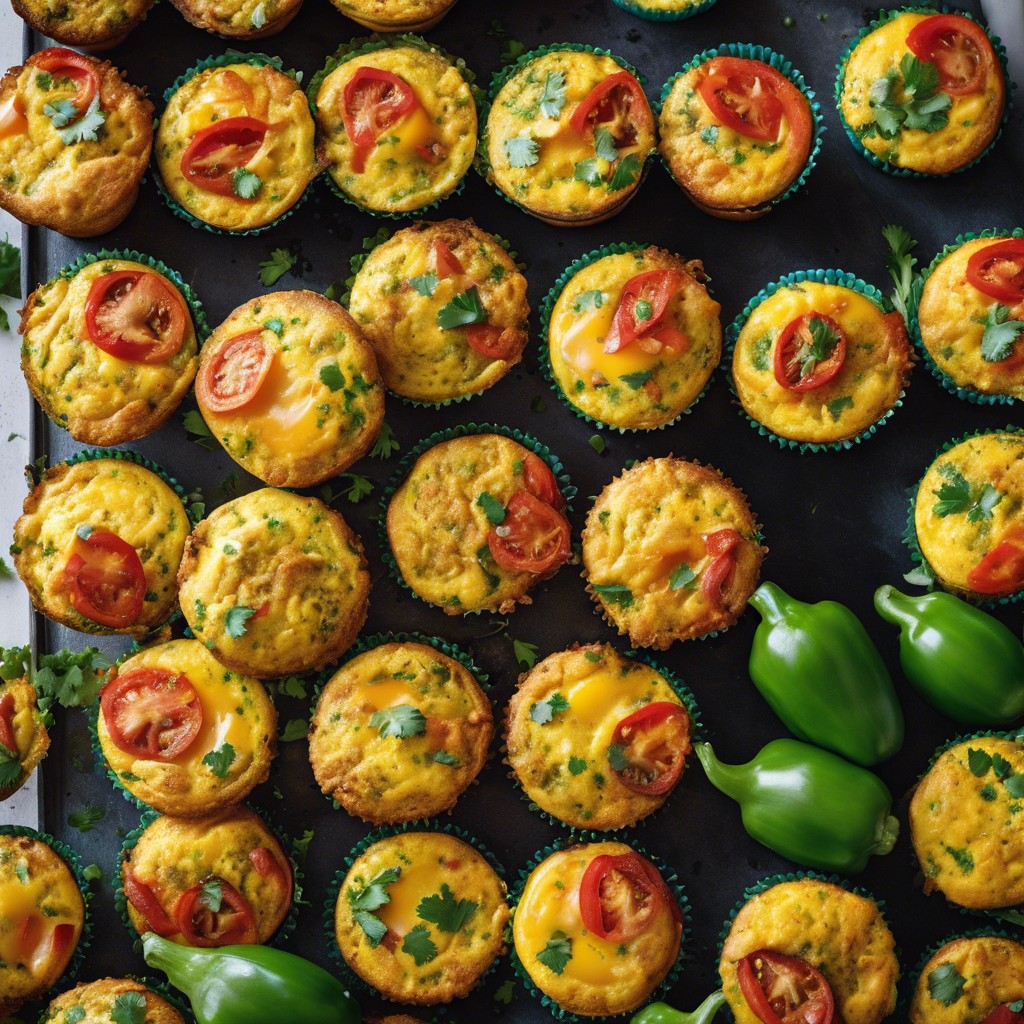 Arabic Style Spiced Egg Muffins