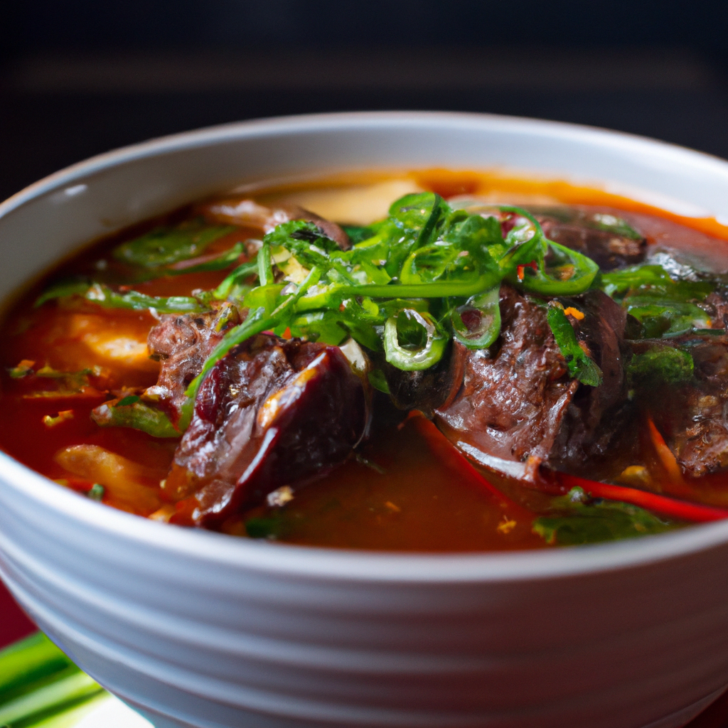 Korean Spicy Beef Soup
