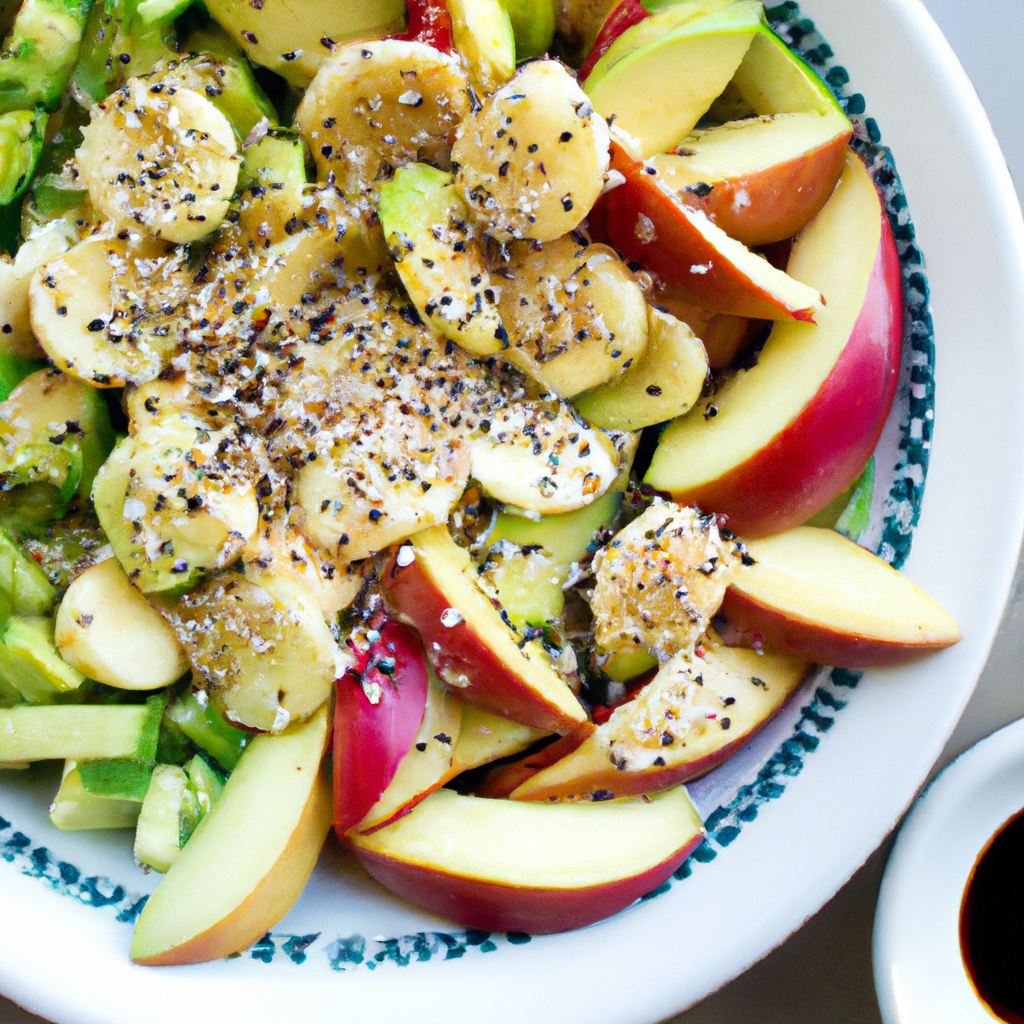 Japanese Avocado and Apple Salad