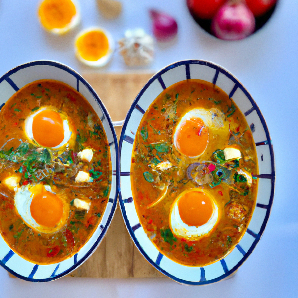 Moroccan Egg Soup