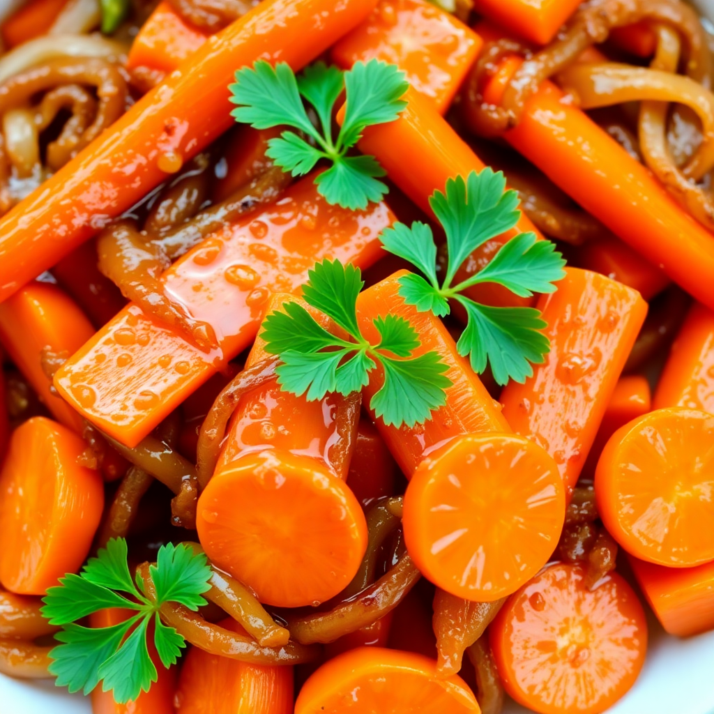 Honey-Glazed Carrots and Onions