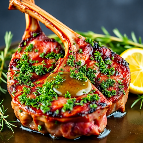 Herb-Crusted Lamb Chops