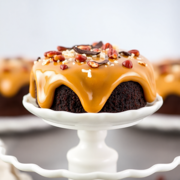 Mini German Chocolate Cake