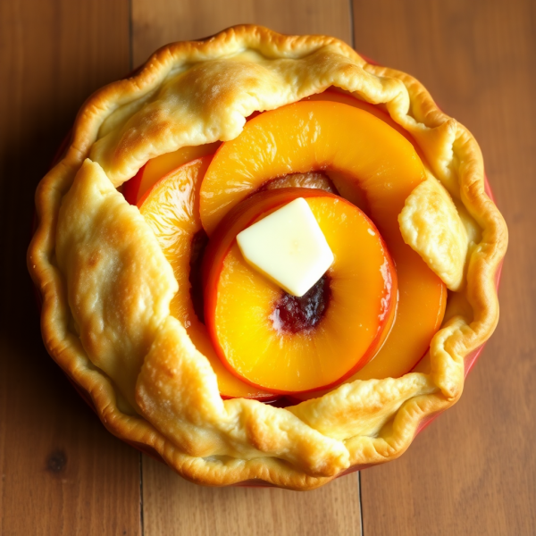 Individual Peach Pie