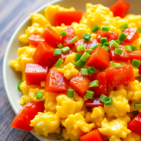 Tomato and Scrambled Eggs Stir-Fry