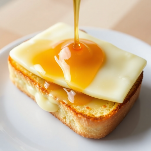 Cheesy Honey Butter Toast