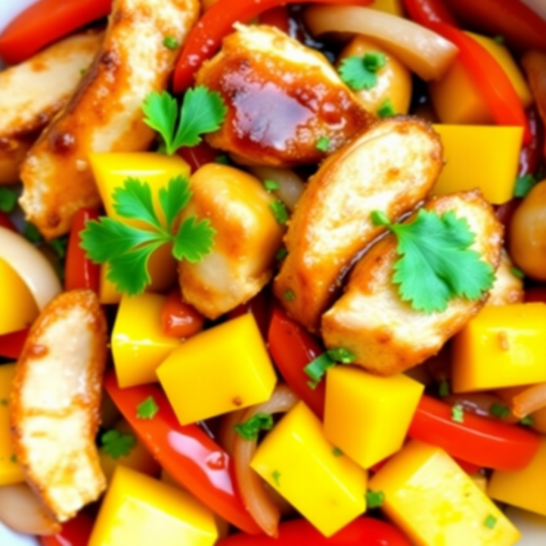 Mango Chicken Stir-Fry