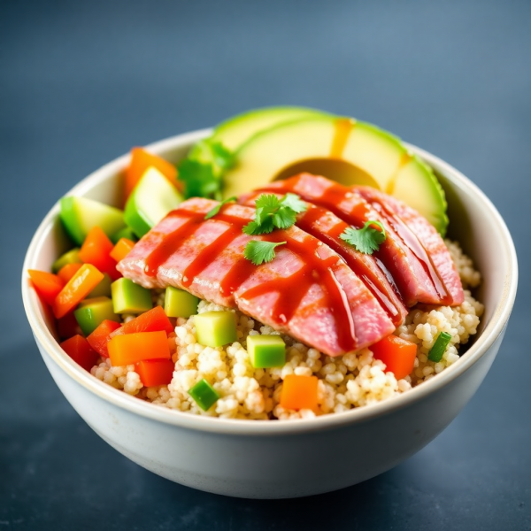 Spicy Tuna Quinoa Bowl