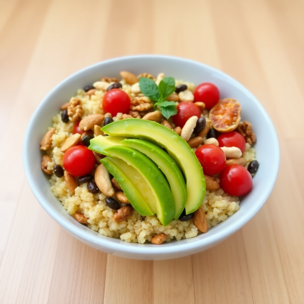 Nutty Quinoa Bowl