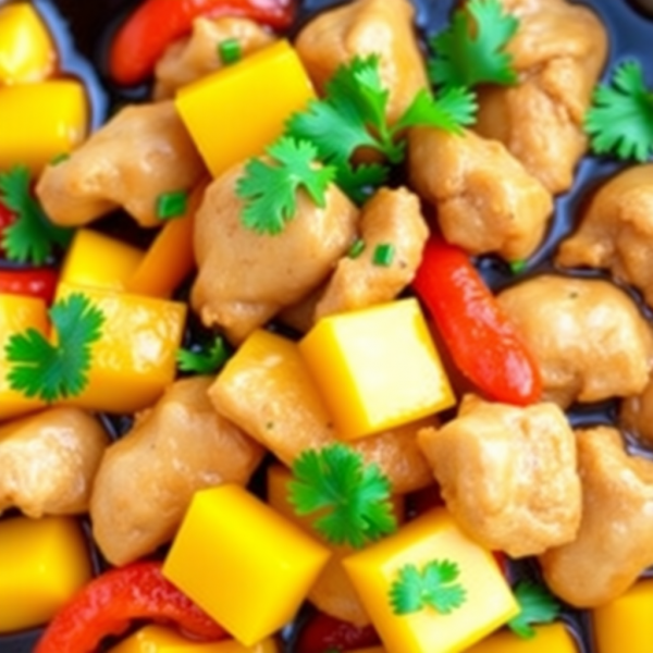 Mango Chicken Stir-Fry