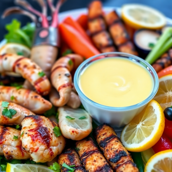 Frosty Citrus Dipping Sauce