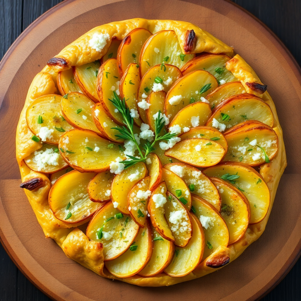 Herbed Potato Galette