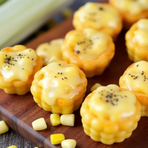 Cheesy Buttered Corn Bites