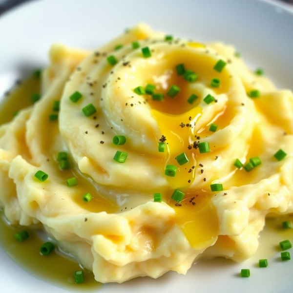 Creamy Cheese Mashed Potatoes