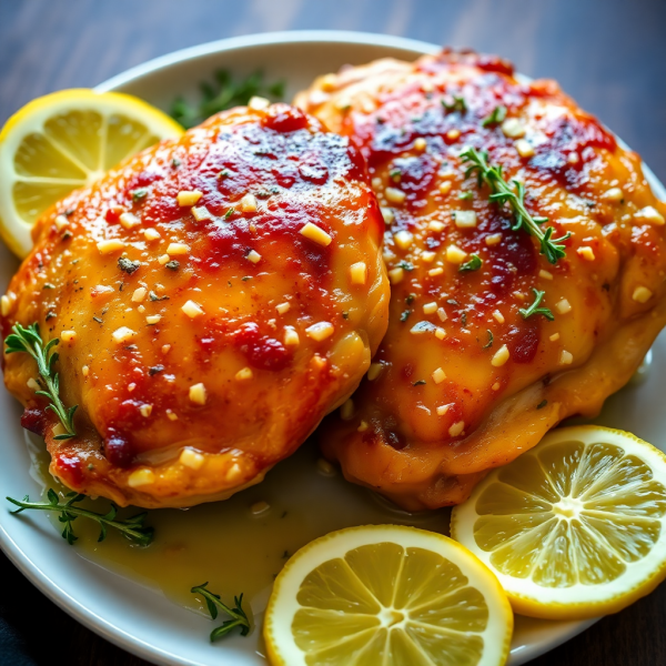 Garlic Butter Chicken Thighs