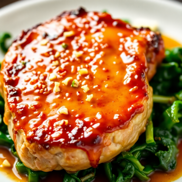 Honey Garlic Glazed Pork Chops