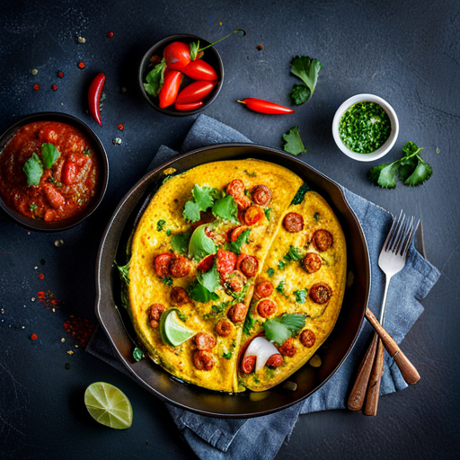 Indian Masala Omelette