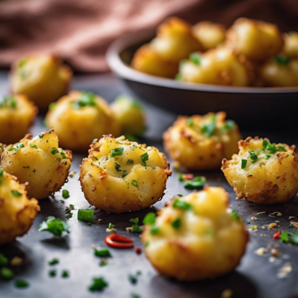Spicy Cheesy Potato Bites