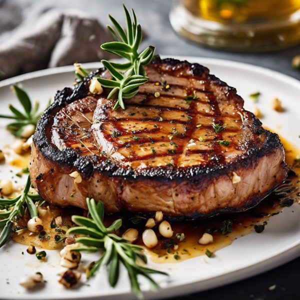 Savory Garlic Pork Chops